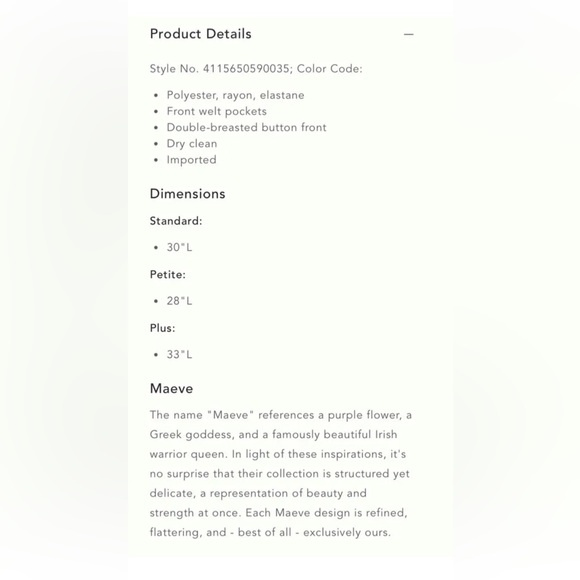 Maeve Double-Breasted Blazer - Picture 7 of 10